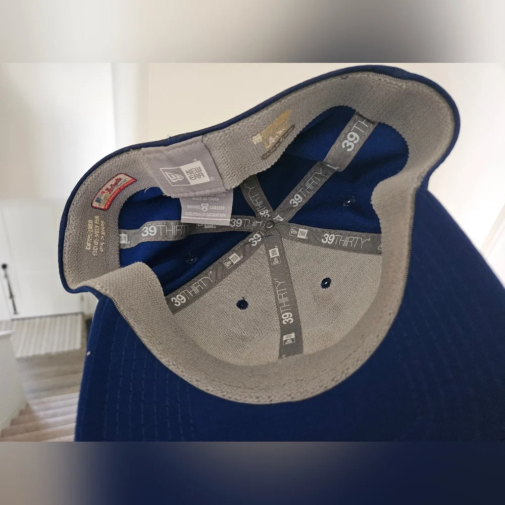 Chicago Cubs New Era 39Thirty Authentic Clubhouse Batting Practice Flex Hat M/L - Picture 9 of 10